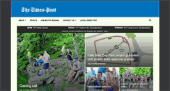 Desktop Screenshot of pendletontimespost.com